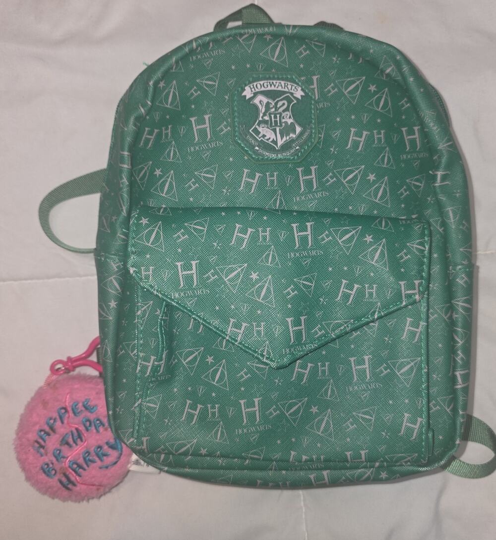 Wizarding world Harry Potter Hogwarts mini backpack bookbag purse bag tote!